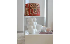 Mönstrade Lampskärmar < Hallbergs Tiger Lampskärm Ø24cm Terrakotta