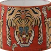 Mönstrade Lampskärmar < Hallbergs Tiger Lampskärm Ø30cm Terrakotta