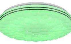 Plafonder < Reality Tiger Plafond LED vit RGB