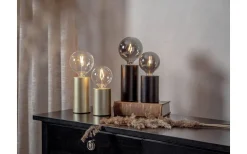Bordslampor-Star Trading Tiny Bordslampa 10cm E14 Guld