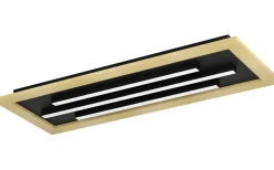 Plafonder < Eglo Tirrenara Plafond 78cm LED 2700-6500K 32W med Fjärrkontroll Natur