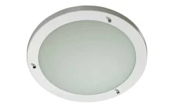 Badrumslampor Tak-ArmaturHantverk Tjörn Plafond Ø40cm Mattvit IP44