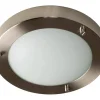 Badrumslampor Tak < ArmaturHantverk Tjörn Plafond Ø30cm Nickel IP44