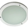 Badrumslampor Tak < ArmaturHantverk Tjörn Plafond Ø18cm 3-Steg DIM LED 10W 3000K Vit IP44