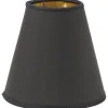 Toppringsskärmar-PR Home Toppringskärm Ø15cm E14 Svart/Guld