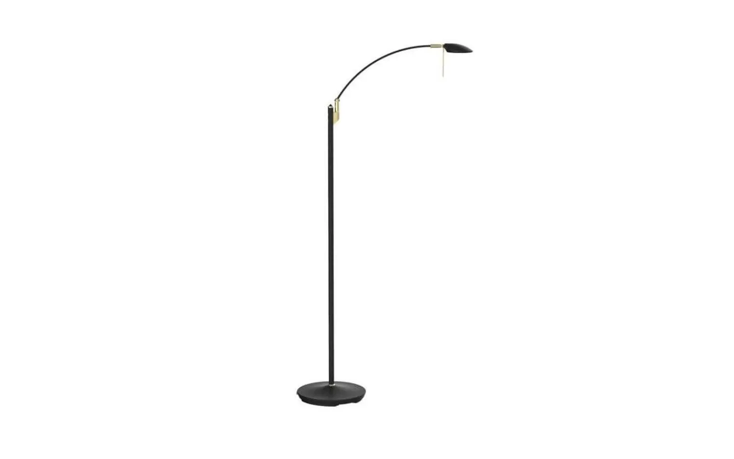 Vardagsrum|Golvläslampor < Texa Design Toreno Golvlampa 127cm LED Svart/Mässing