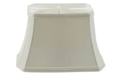 Rektangulära Lampskärmar < Hallbergs Torino Rektangulär Lampskärm 25cm Offwhite