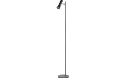 Golvläslampor-Oriva Toronto Golvlampa 144cm Svart