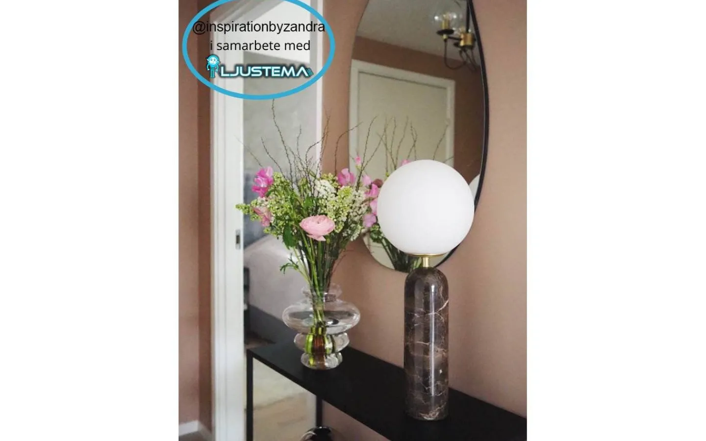 Sovrum|Vardagsrum < Globen Lighting Torrano Bordslampa 53cm Brun