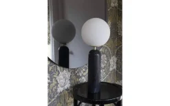 Sovrum|Vardagsrum-Globen Lighting Torrano Bordslampa 53cm Svart