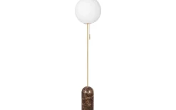 Vardagsrum|Golvlampor-Globen Lighting Torrano Golvlampa 145cm Brun