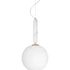 Kök & Matplats|Hall & Trappa < Globen Lighting Torrano Taklampa 30cm E14 Vit/Opalvit