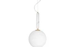 Kök & Matplats|Hall & Trappa < Globen Lighting Torrano Taklampa 30cm E14 Vit/Opalvit