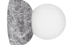 Badrumslampor Vägg|Badrumslampor Tak-Globen Lighting Torrano 13 Vägglampa/Plafond Grå IP44