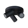 Takspot Med 3 Lampor < ArmaturHantverk Torsö Takspotlight Ø25cm Svart IP44