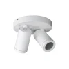 Takspot Med 2 Lampor-ArmaturHantverk Torsö Takspotlight Ø20cm Vit IP44