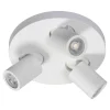 Badrumslampor Tak|Runda Takspotlights-ArmaturHantverk Torsö Takspotlight Ø25cm Vit IP44