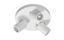 Badrumslampor Tak|Runda Takspotlights-ArmaturHantverk Torsö Takspotlight Ø25cm Vit IP44