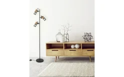 Golvläslampor < Trio Lighting Tosh Golvlampa E14 mattsvart