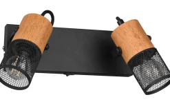Takspot Med 2 Lampor < Trio Lighting Tosh Spotlight 2-delad E14 mattsvart