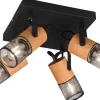 Takspot Med Minst 4 Lampor-Trio Lighting Tosh Spotlight 4-delad E14 mattsvart