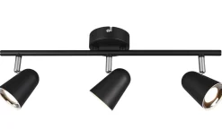 Avlånga Takspotlights|Takspot Med 3 Lampor < Reality Toulouse Spotlight LED 3-delad mattsvart