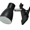 Klämlampor < Oriva Tove Klämlampa 12cm Svart
