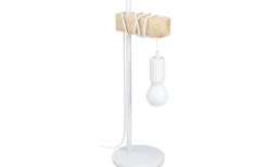 Bordslampor-Eglo Townshend Bordslampa 50cm Vit/Ek