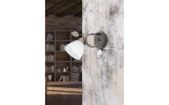 Läslampor-Trio Lighting Traditionell Vägglampa E14 rustik