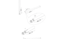 Badrumslampor Vägg < Eglo Tragacete Spegellampa 60cm LED 4000K 15,5W Silver IP44