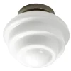 Plafonder-ArmaturHantverk Ätran Plafond 25cm Nickel/Opal