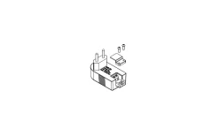 Transformatorer (Konstantspänning V)|Reservglas Och Reservdelar-Belid Transformator LED Plugin 12V DC Max 6W med plint Vit
