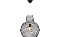 Vardagsrum|Hall & Trappa-Aneta Trassel Taklampa 45cm Svart
