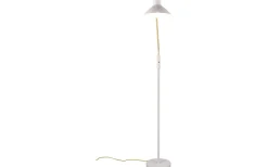 Golvläslampor < Trio Lighting Traveller Golvlampa E27 varmgrå/matt mässing