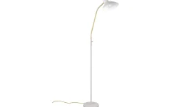 Golvläslampor < Trio Lighting Traveller Golvlampa E27 varmgrå/matt mässing