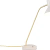 Skrivbordslampor-Trio Lighting Traveller Skrivbordslampa E27 varmgrå/matt mässing