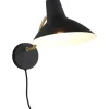Läslampor < Trio Lighting Traveller Vägglampa E27 mattsvart/mattmässing