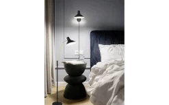 Läslampor < Trio Lighting Traveller Vägglampa E27 mattsvart/mattmässing