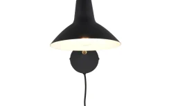 Läslampor < Trio Lighting Traveller Vägglampa E27 mattsvart/mattmässing