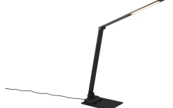 Skrivbordslampor-Trio Lighting Travis Skrivbordslampa LED mattsvart