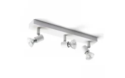 Avlånga Takspotlights|Takspot Med 3 Lampor < Rendl Trica III Takspotlight 3L Vit