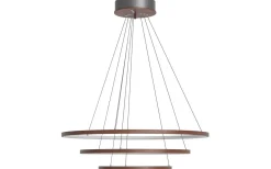 Stora Taklampor Ø70-150 Cm-By Rydens Trione Taklampa LED 80cm Valnöt