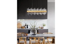 Avlånga Taklampor-By Rydens Triumph Bar Taklampa LED 80cm Mässing/Klar