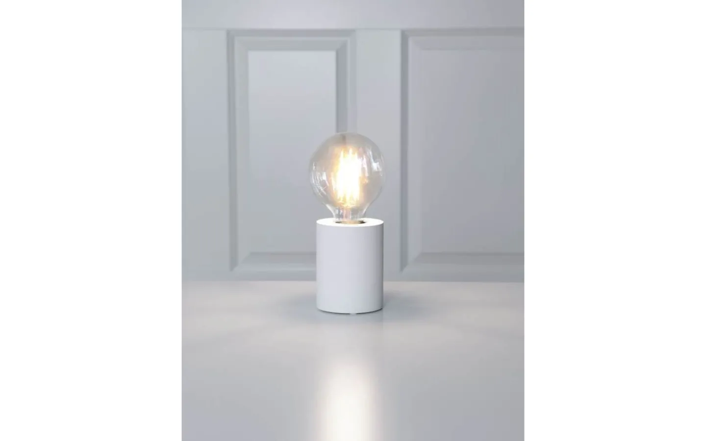 Bordslampor-Star Trading Tub Bordslampa 10cm Vit