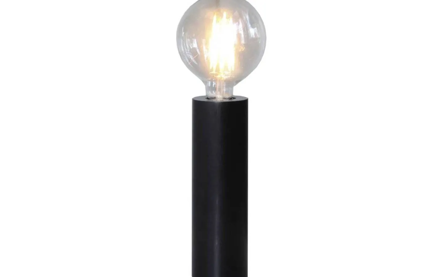 Vardagsrum|Sovrum-Star Trading Tub Bordslampa E27 25cm Svart