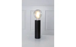 Vardagsrum|Sovrum-Star Trading Tub Bordslampa E27 25cm Svart