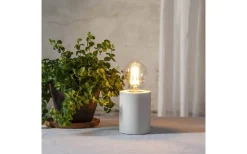 Vardagsrum|Bordslampor-Star Trading Tub Bordslampa E27 10cm Vit