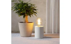 Vardagsrum|Bordslampor-Star Trading Tub Bordslampa E27 10cm Vit