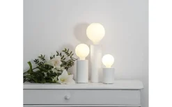 Vardagsrum|Bordslampor-Star Trading Tub Bordslampa E27 10cm Vit