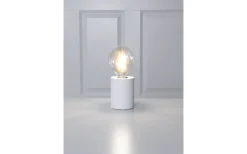 Vardagsrum|Bordslampor-Star Trading Tub Bordslampa E27 10cm Vit